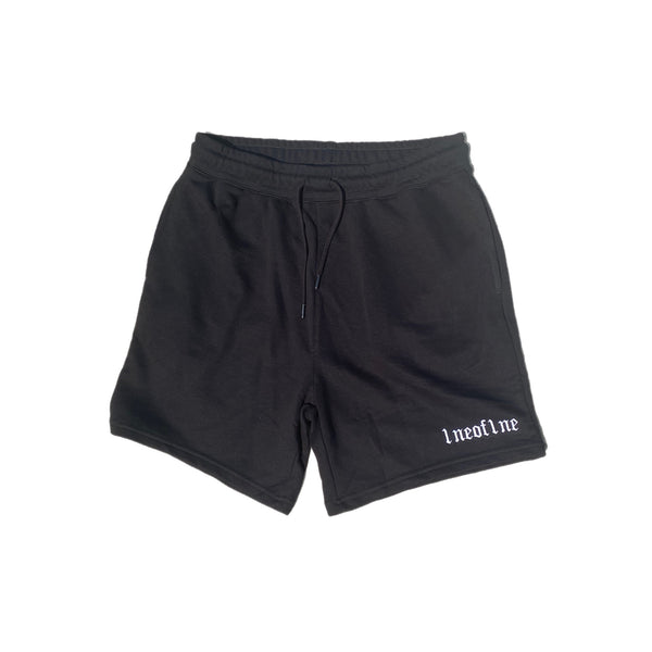 Black 1NEOF1NE French Terry Cotton